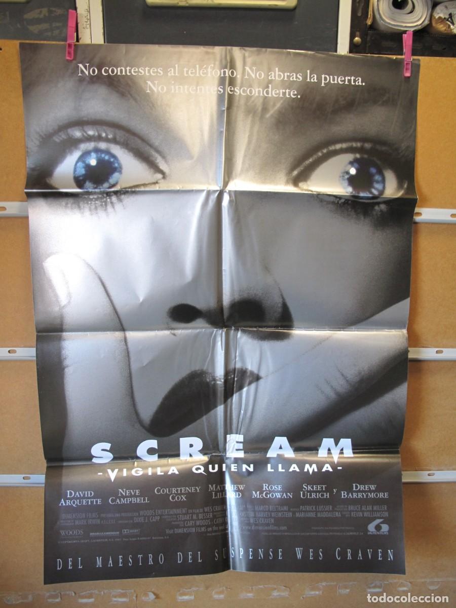 Cine: SUX33 SCREAM POSTER ORIGINAL - Foto 1