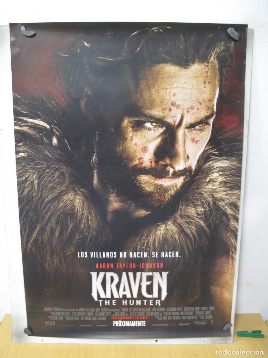 Cine: KRAVEN POSTER ORIGINAL - Foto 1
