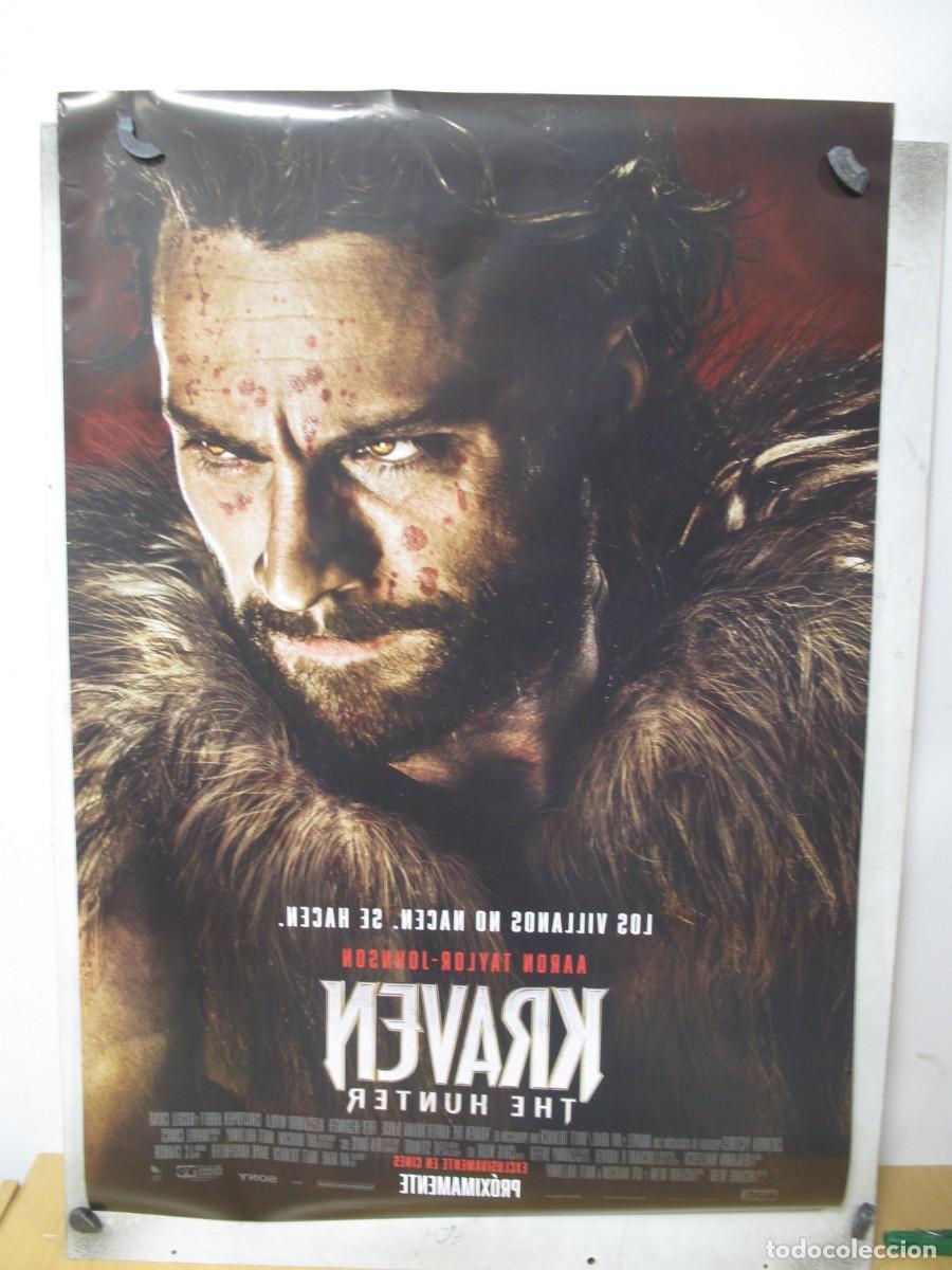Cine: KRAVEN POSTER ORIGINAL - Foto 2