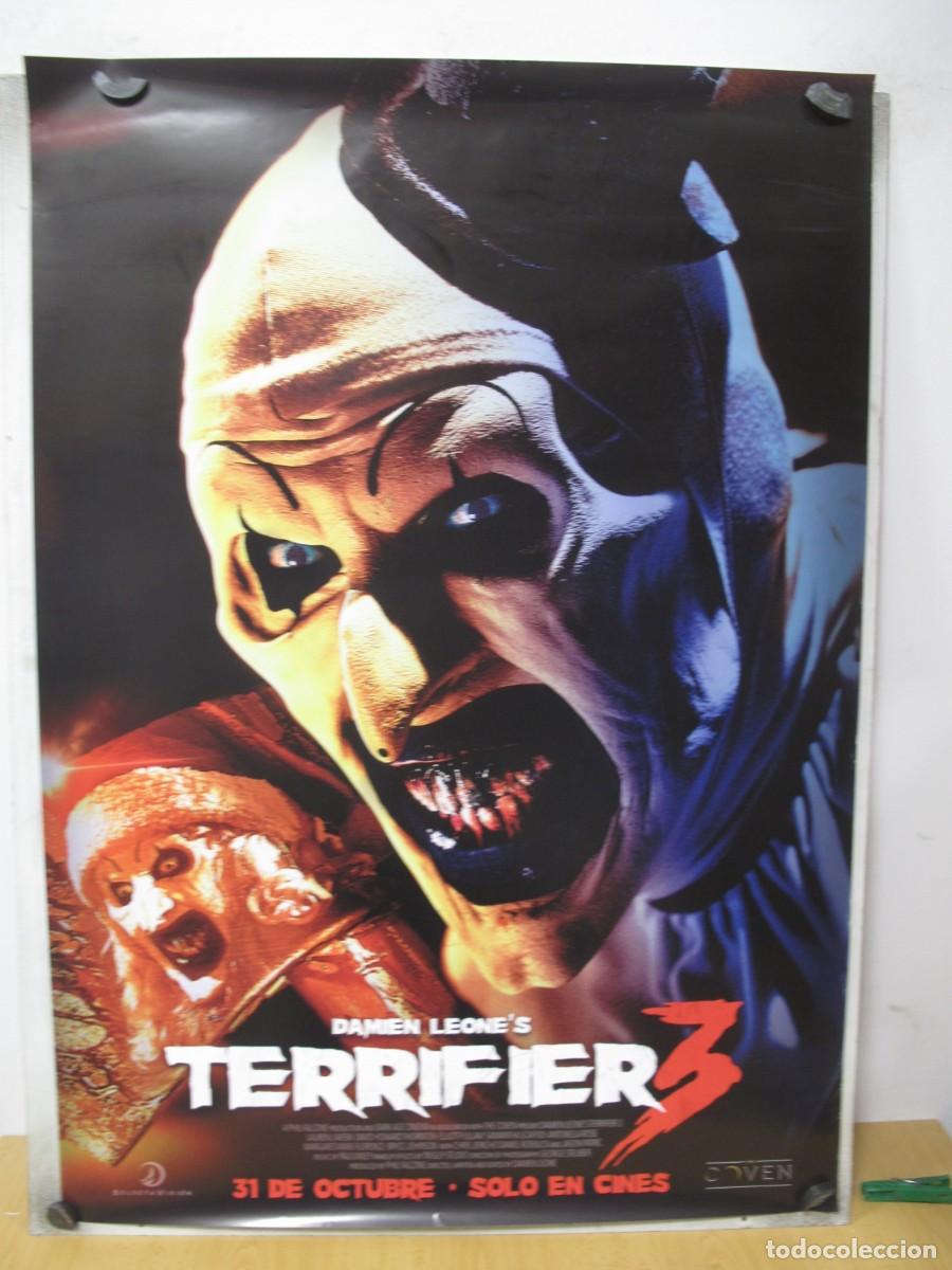 Cine: TERRIFIER 3 POSTER ORIGINAL - Foto 1
