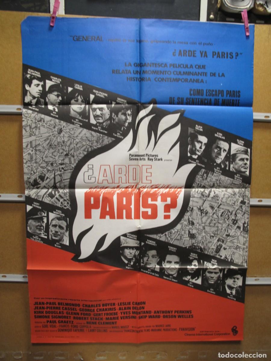 Cine: POSTER2634 ARDE PARIS - Foto 1