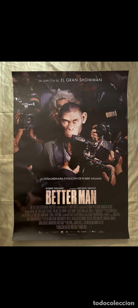 Cine: P&oacute;ster pel&iacute;cula BETTER MAN - Foto 1