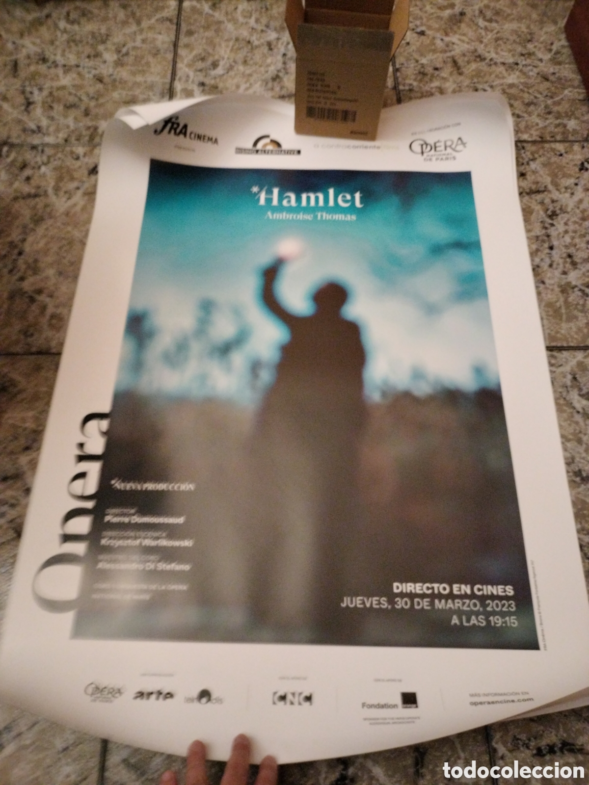 Cine: Poster Original Opera Hamlet 100x70 - Foto 1