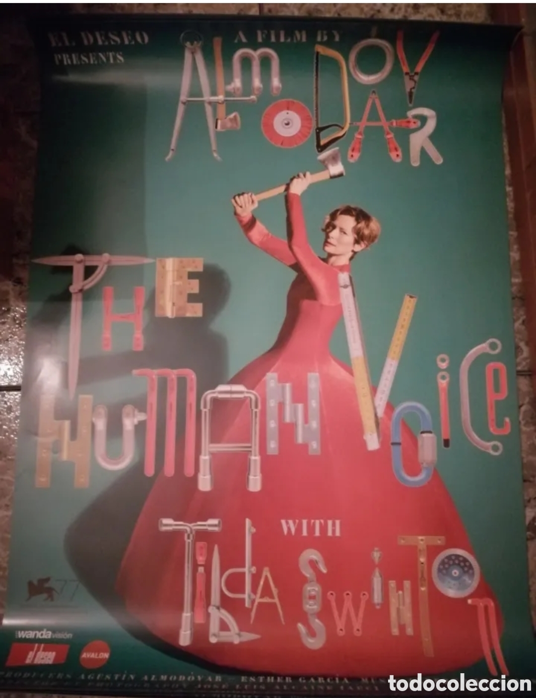 Cinema: Poster Original The Human Voice 100x70