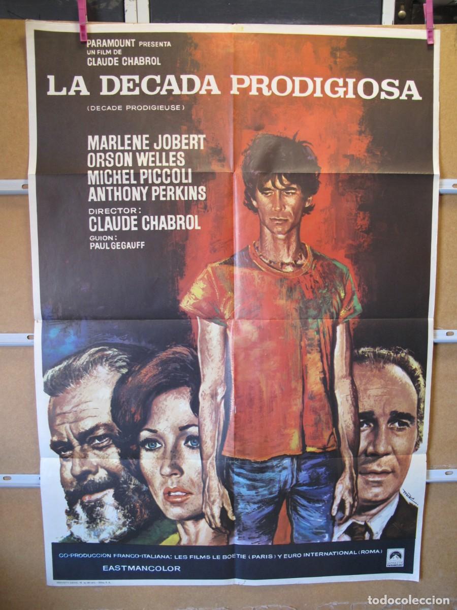 Cine: POSTER2661 LA DECADA PRODIGIOSA - Foto 1