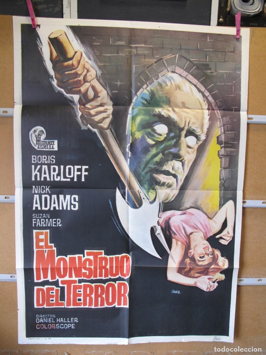 Cine: POSTER2680 EL MONSTRUO DEL TERROR - Foto 1