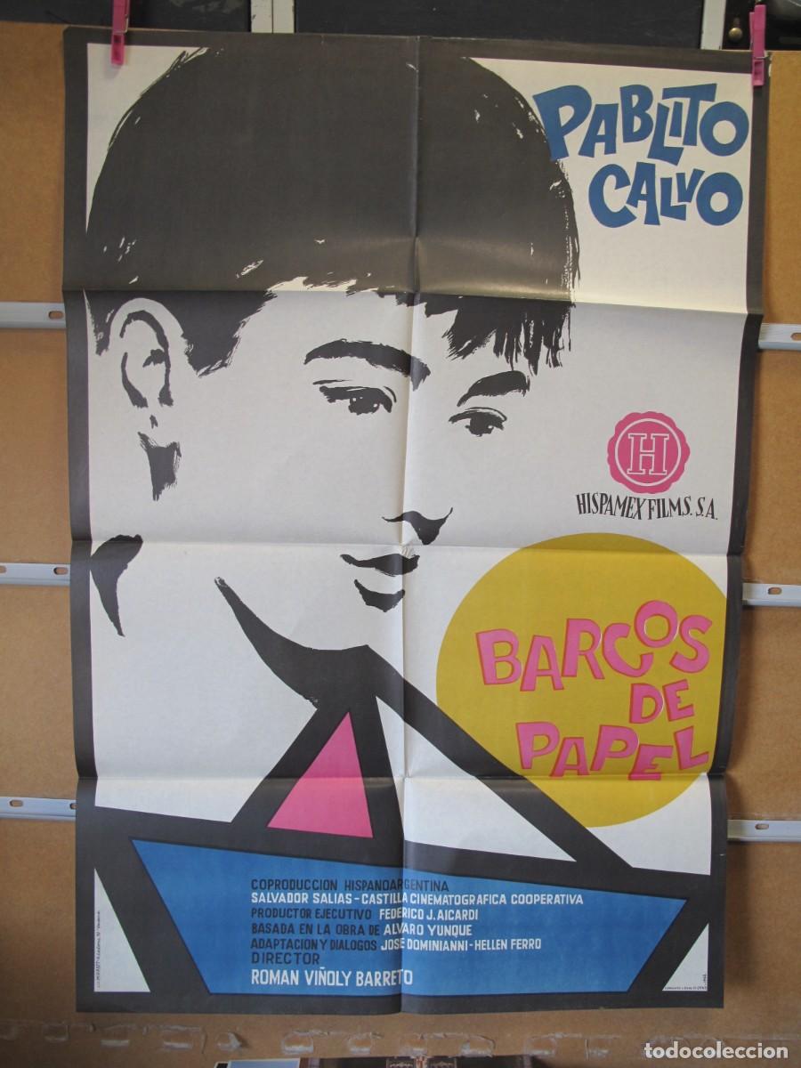 Cine: POSTER2717 BARCOS DE PAPEL - Foto 1