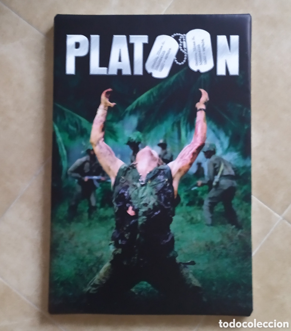 Cine: Cuadro cartel pel&iacute;cula PLATOON - Foto 1