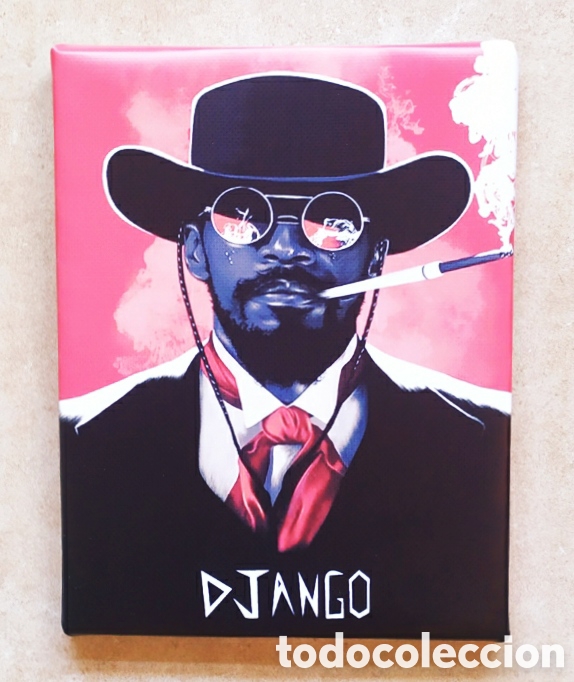 Cine: Cuadro cartel pel&iacute;cula DJANGO - Foto 1