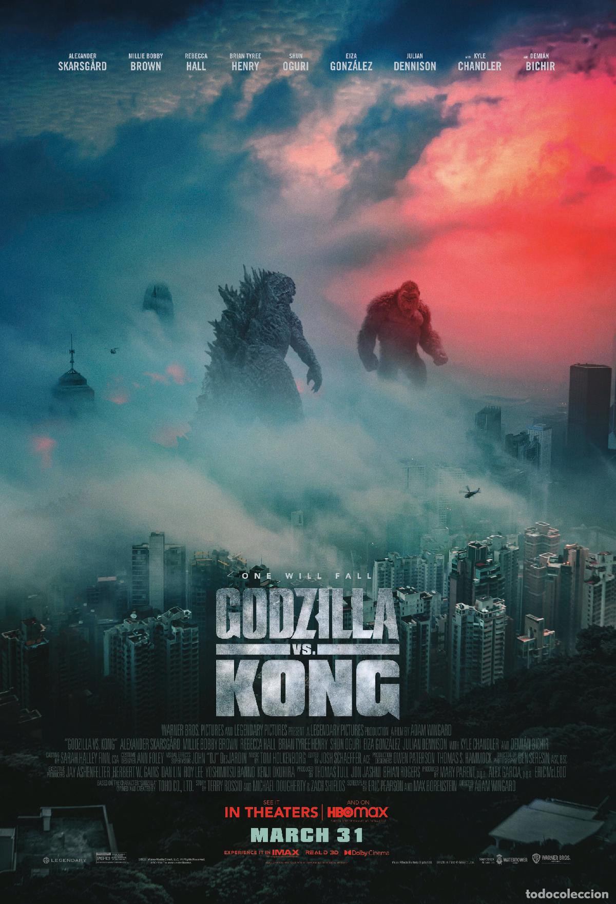 Cine: POSTER GODZILLA VS KONG - Foto 1