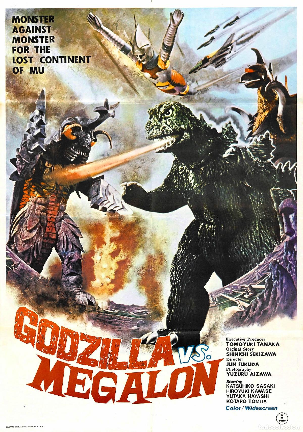 Cine: POSTER GODZILLA VS MEGALON - Foto 1