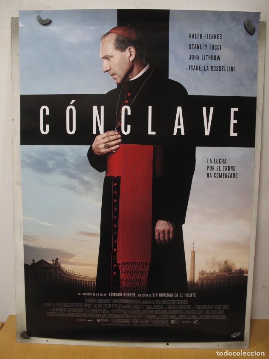 Cine: CONCLAVE POSTER ORIGINAL - Foto 1