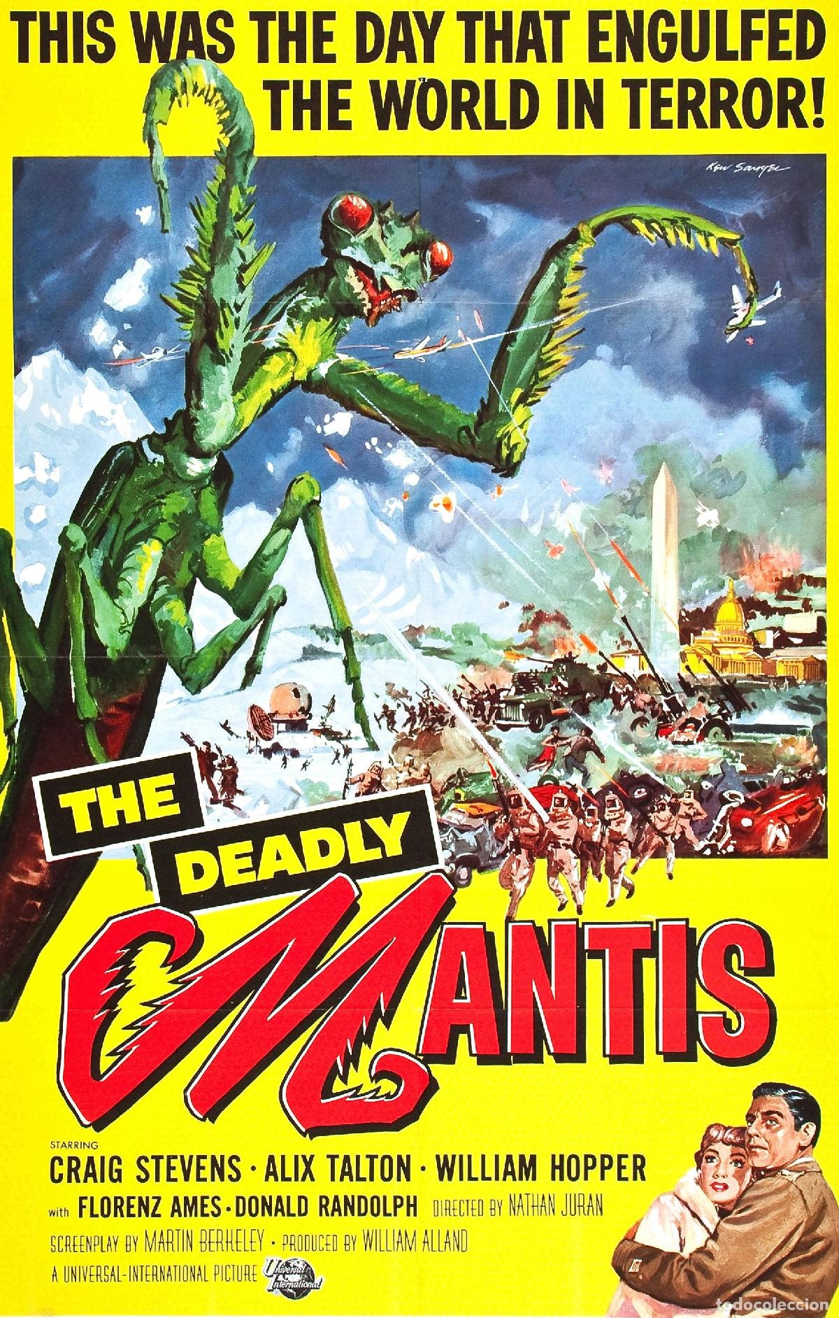 Cine: POSTER THE DEADLY MANTIS - Foto 1
