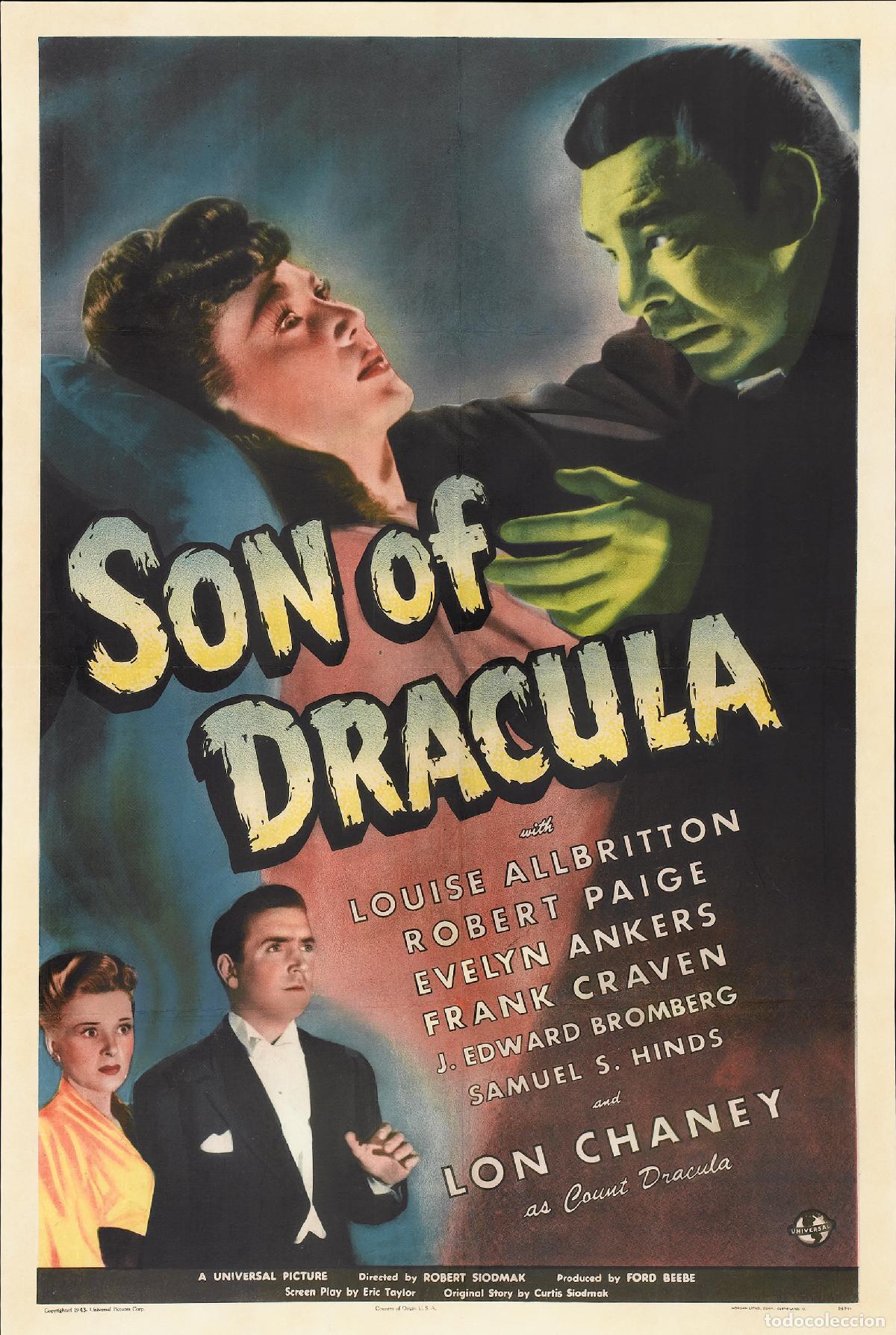Cine: POSTER HIJO DE DRACULA - Foto 1