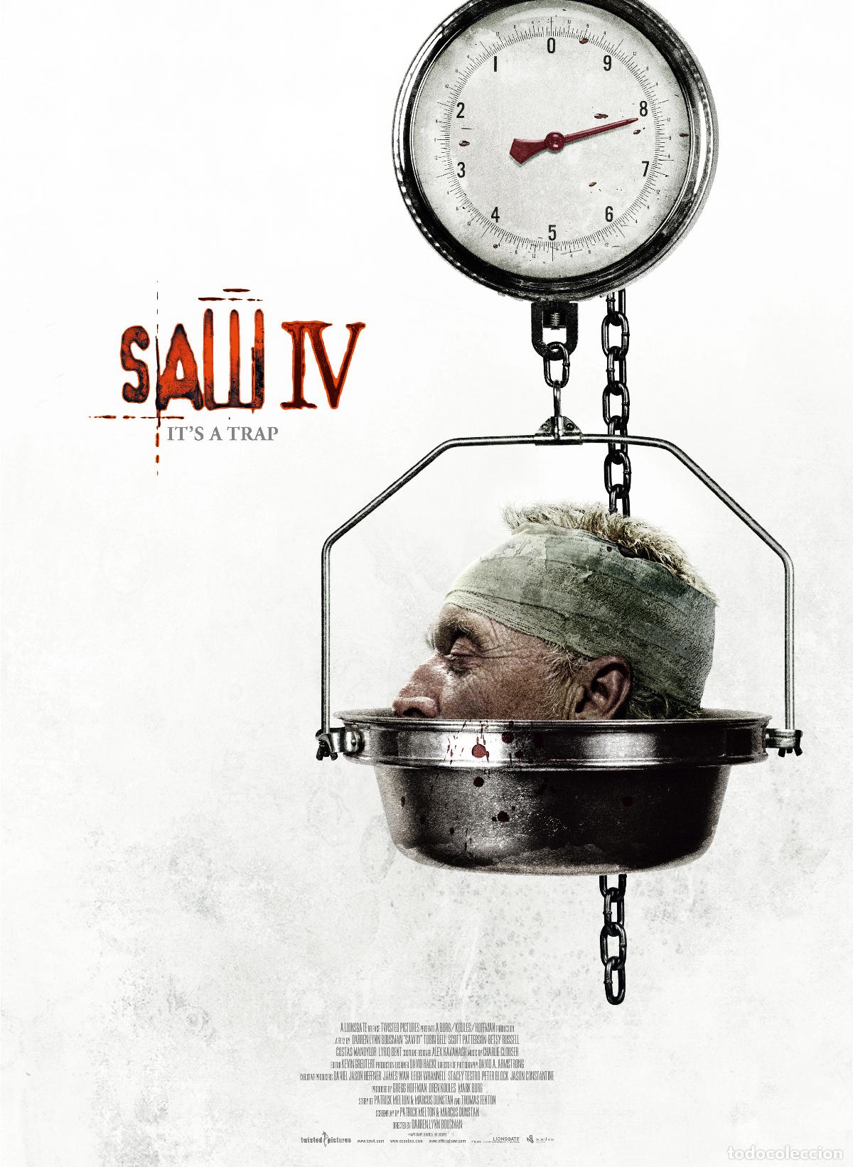 Cine: POSTER SAW 4 - Foto 1