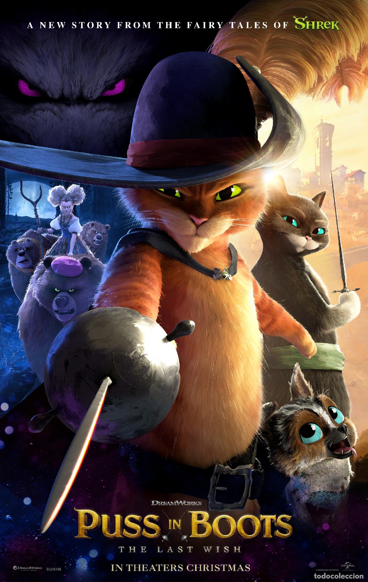 Cine: POSTER EL GATO CON BOTAS - Foto 1