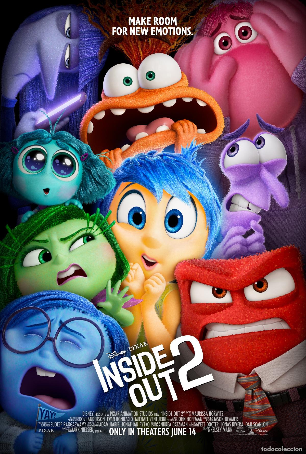 Cine: POSTER INSIDE OUT 2 - Foto 1