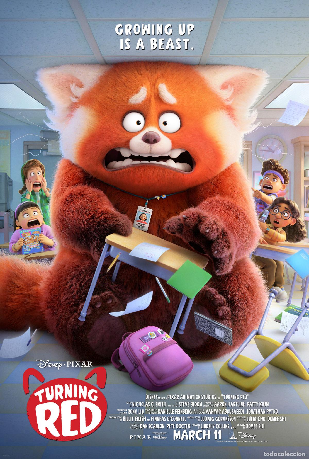 Cine: POSTER TURNING RED - Foto 1