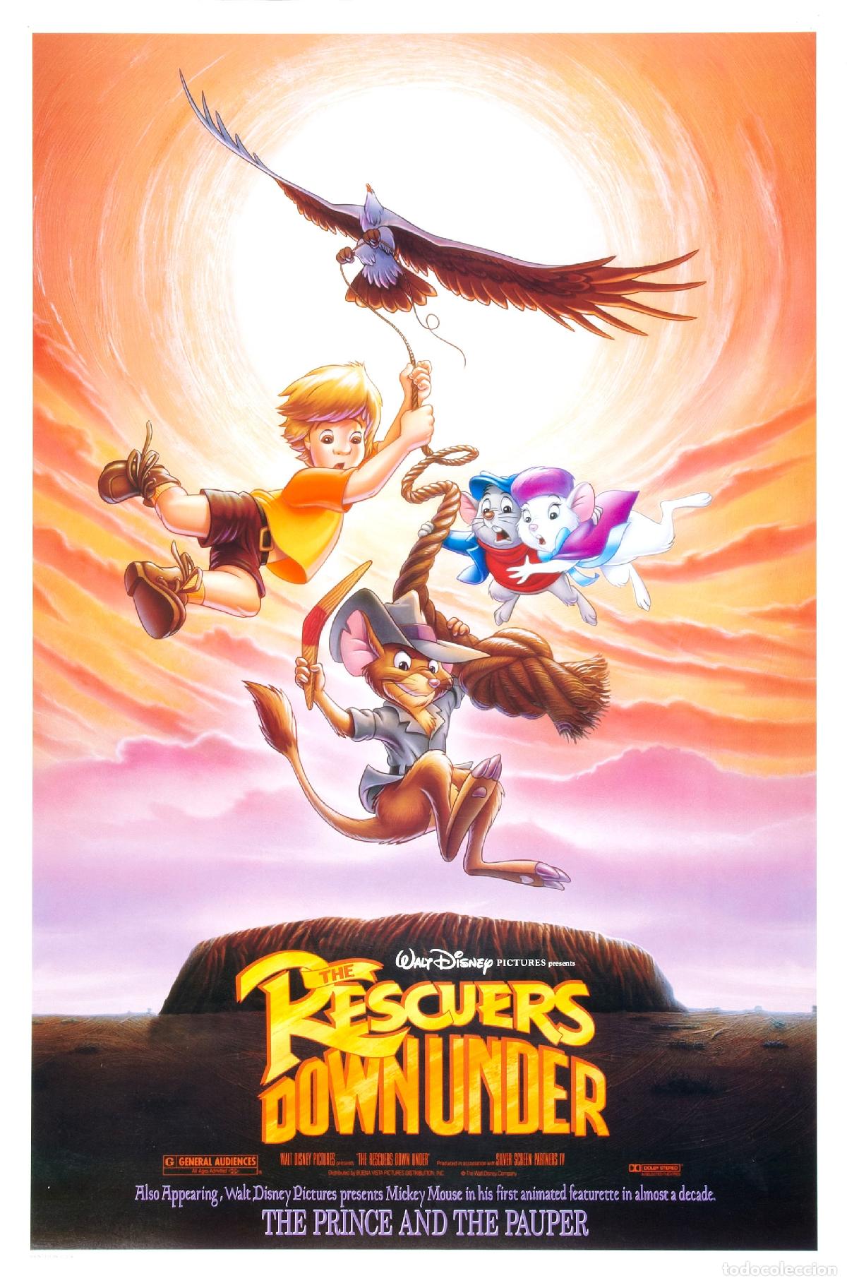 Cine: POSTER LOS RESCATADORES - Foto 1