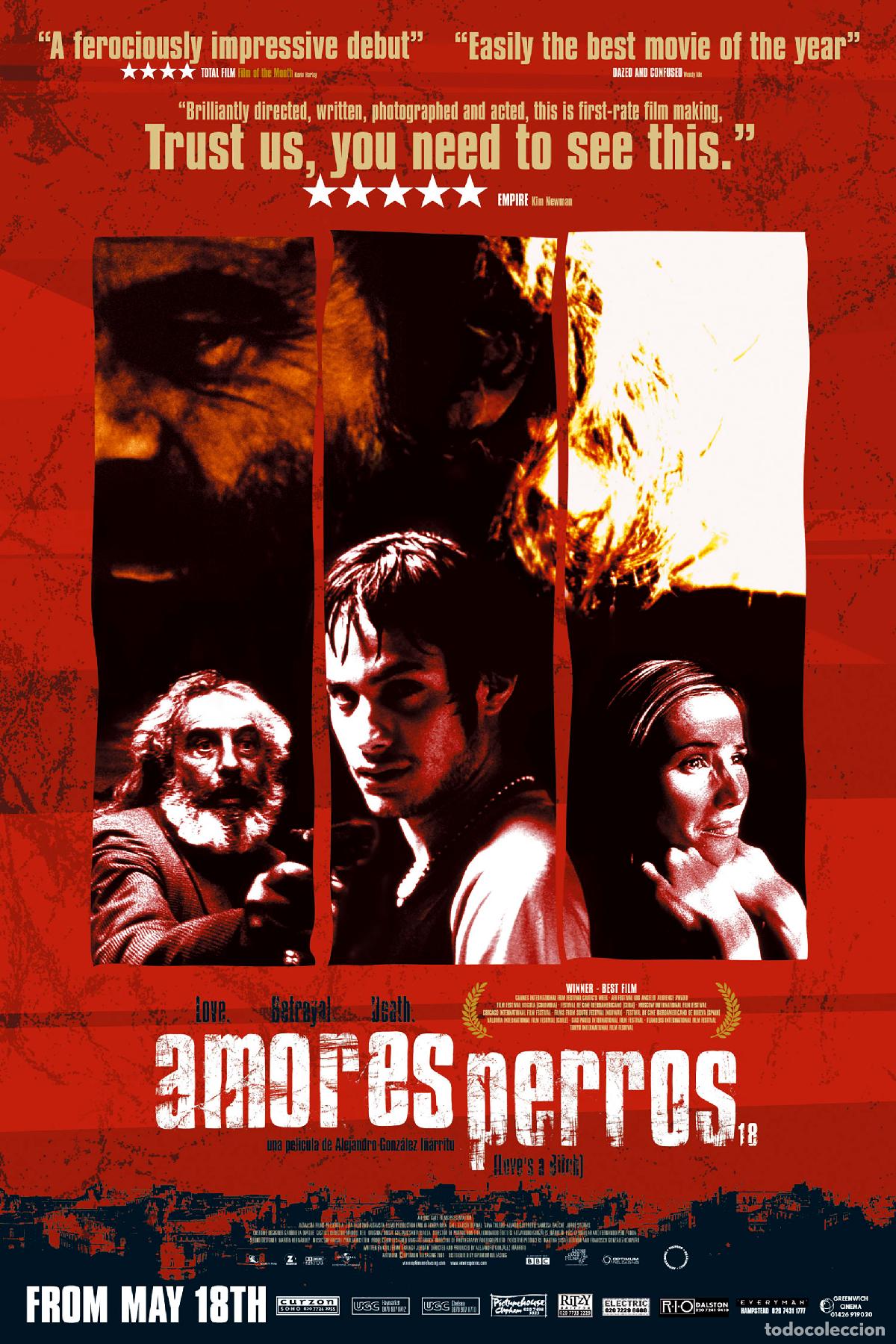 Cine: POSTER AMORES PERROS - Foto 1