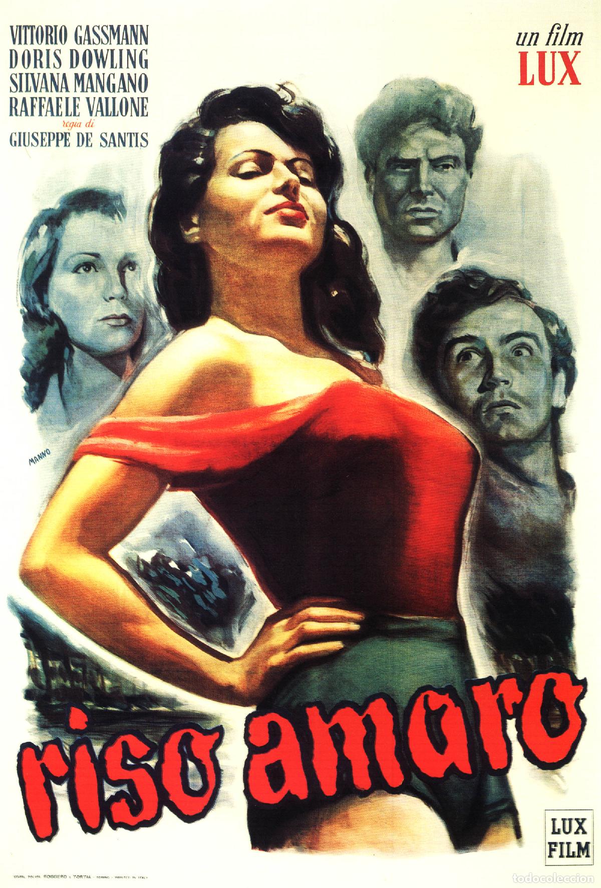 Cine: POSTER ARROZ AMARGO - Foto 1