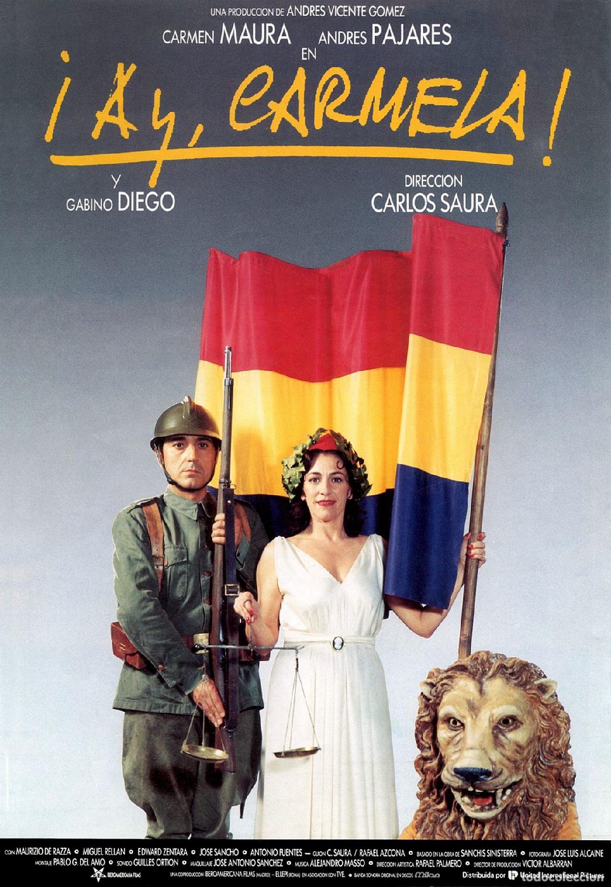Cine: POSTER &iexcl;AY, CARMELA! - Foto 1