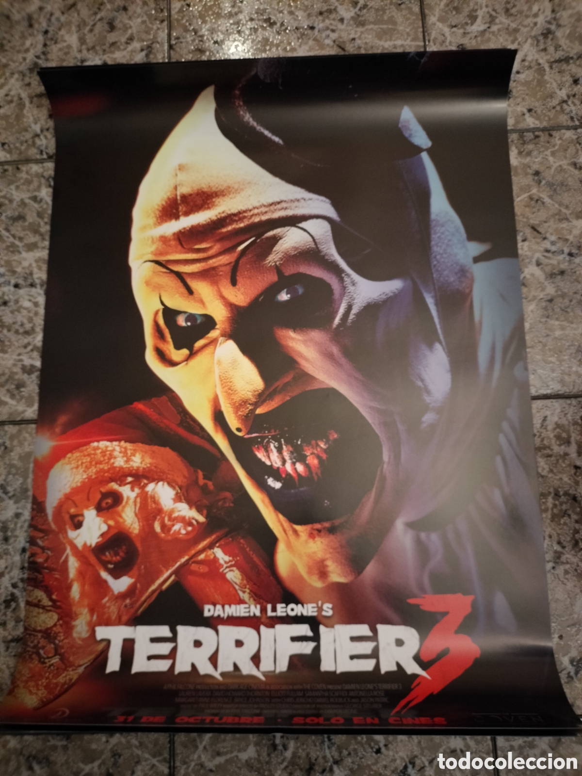Cine: Poster Original Terrifier 3 100x70 - Foto 1