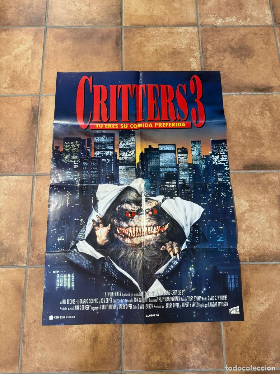 Cine: CRITTERS 3 POSTER ORIGINAL - Foto 1