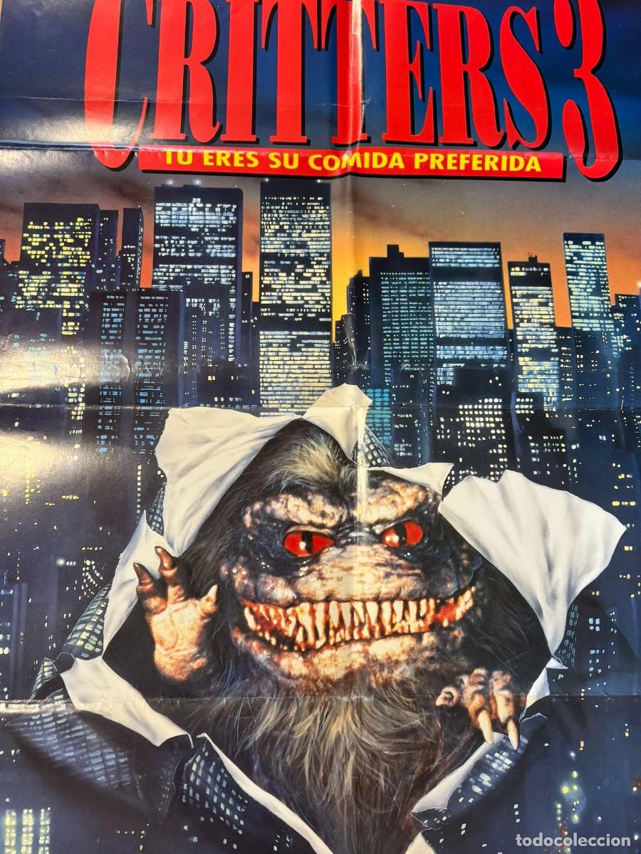Cine: CRITTERS 3 POSTER ORIGINAL - Foto 2