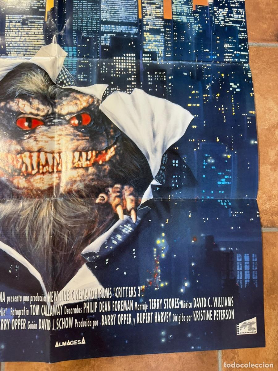 Cine: CRITTERS 3 POSTER ORIGINAL - Foto 3