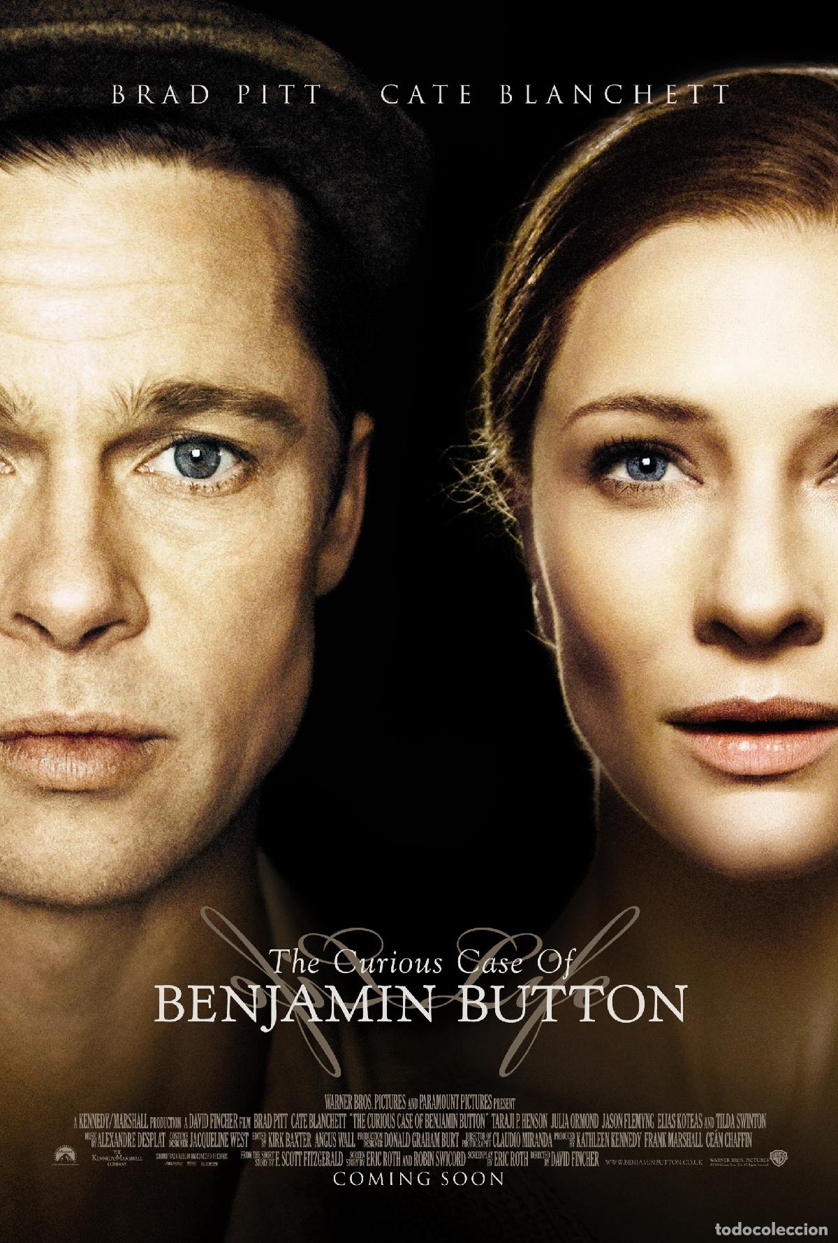 Cine: POSTER EL CURIOSO CASO DE BENJAMIN BUTTON - Foto 1