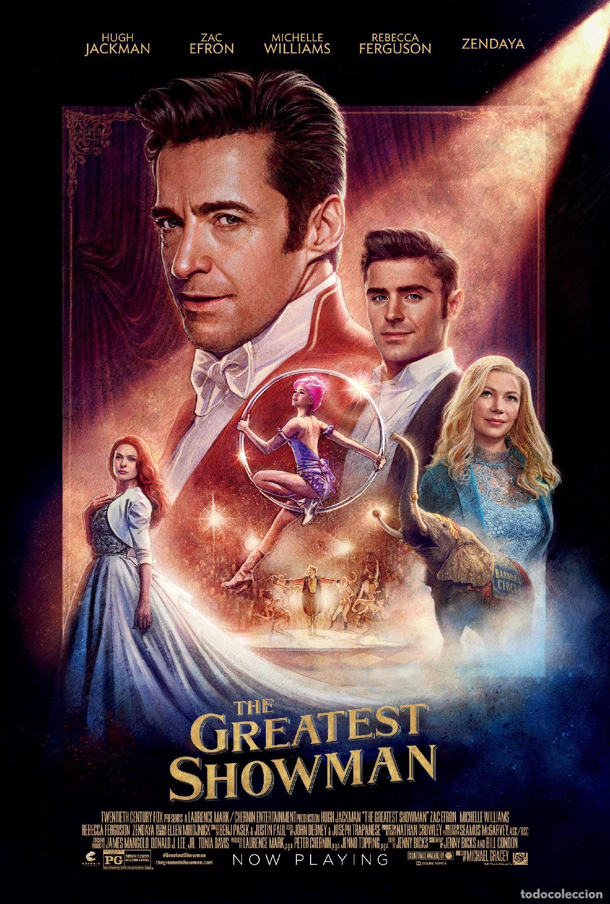 Cine: POSTER EL GRAN SHOWMAN - Foto 1