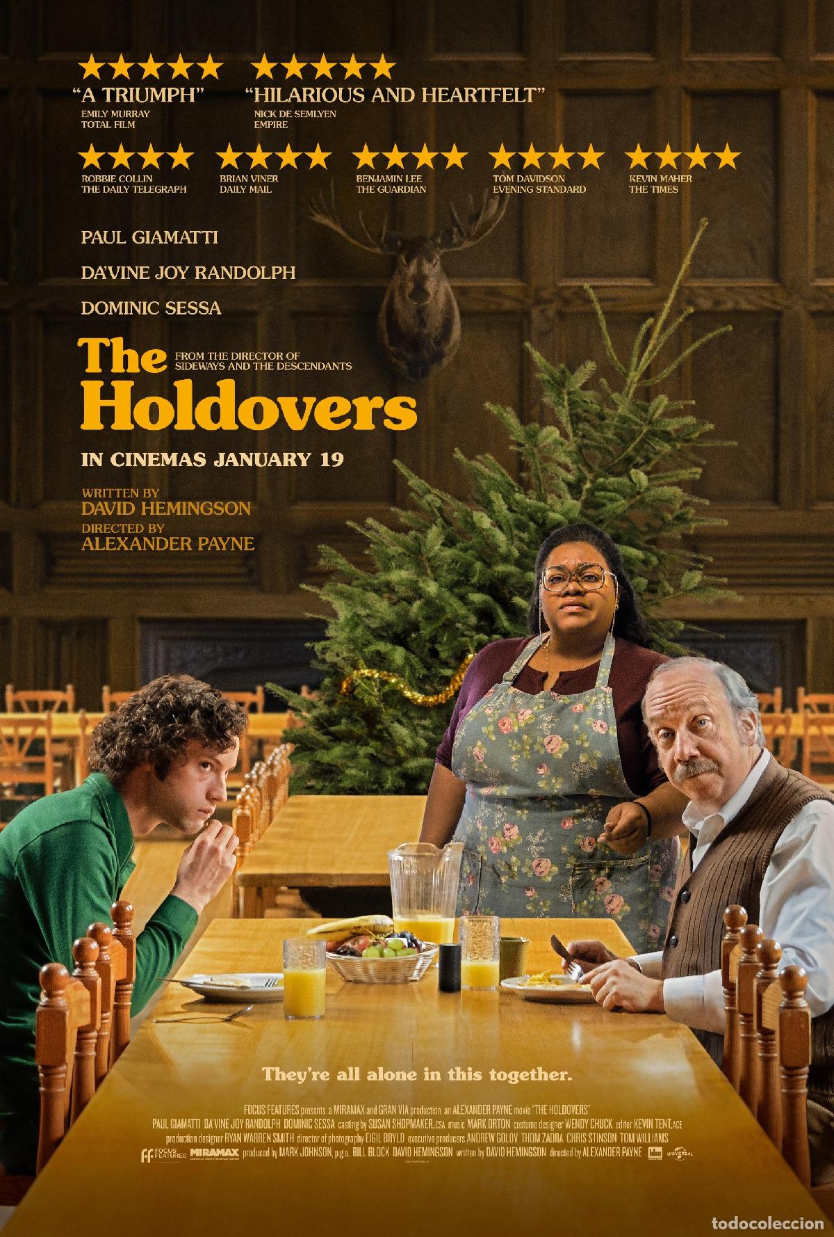 Cine: POSTER THE HOLDOVERS - Foto 1