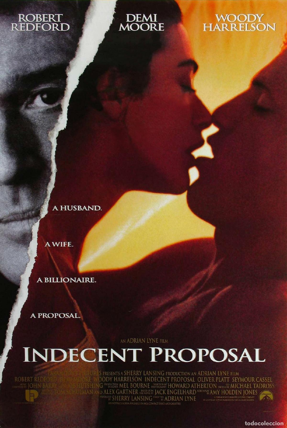 Cine: POSTER INDECENT PROPOSAL
