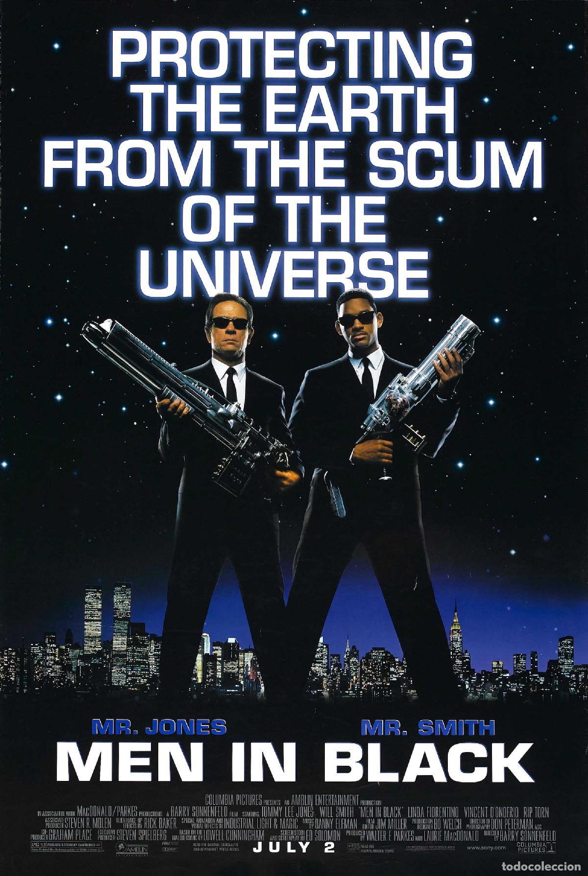 Cine: POSTER LOS HOMBRES DE NEGRO - Foto 1
