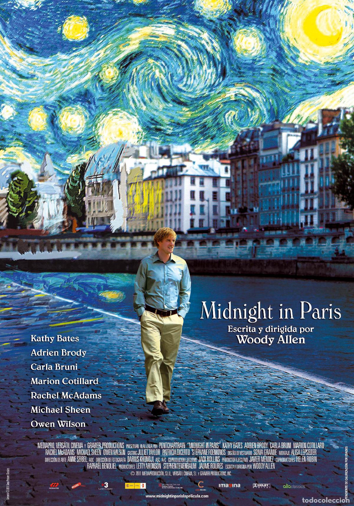 Cine: POSTER MIDNIGHT IN PARIS - Foto 1