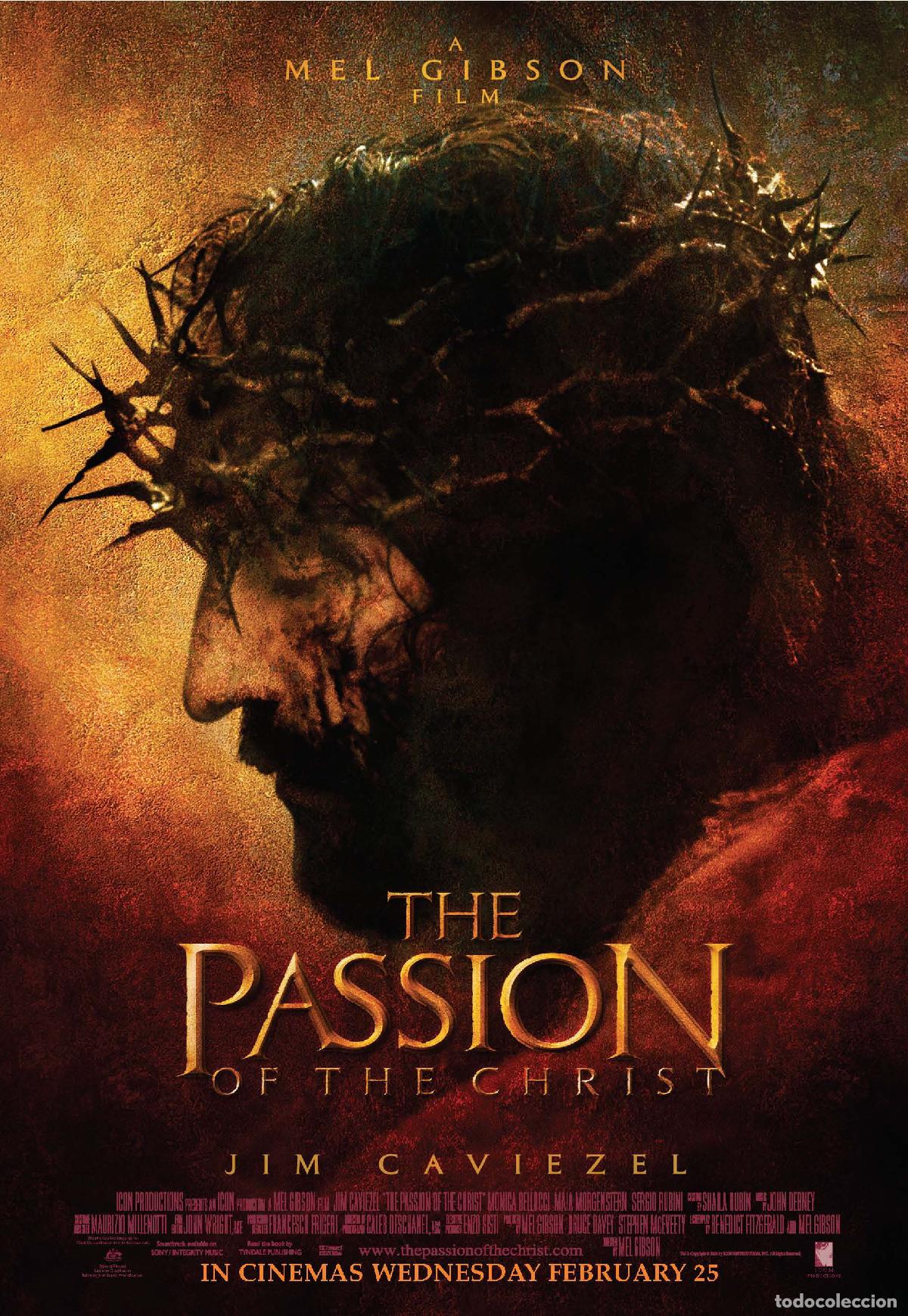 Cine: POSTER PASION DE CRISTO