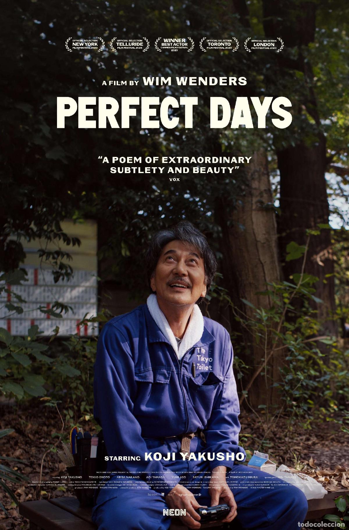 Cine: POSTER PERFECT DAYS - Foto 1