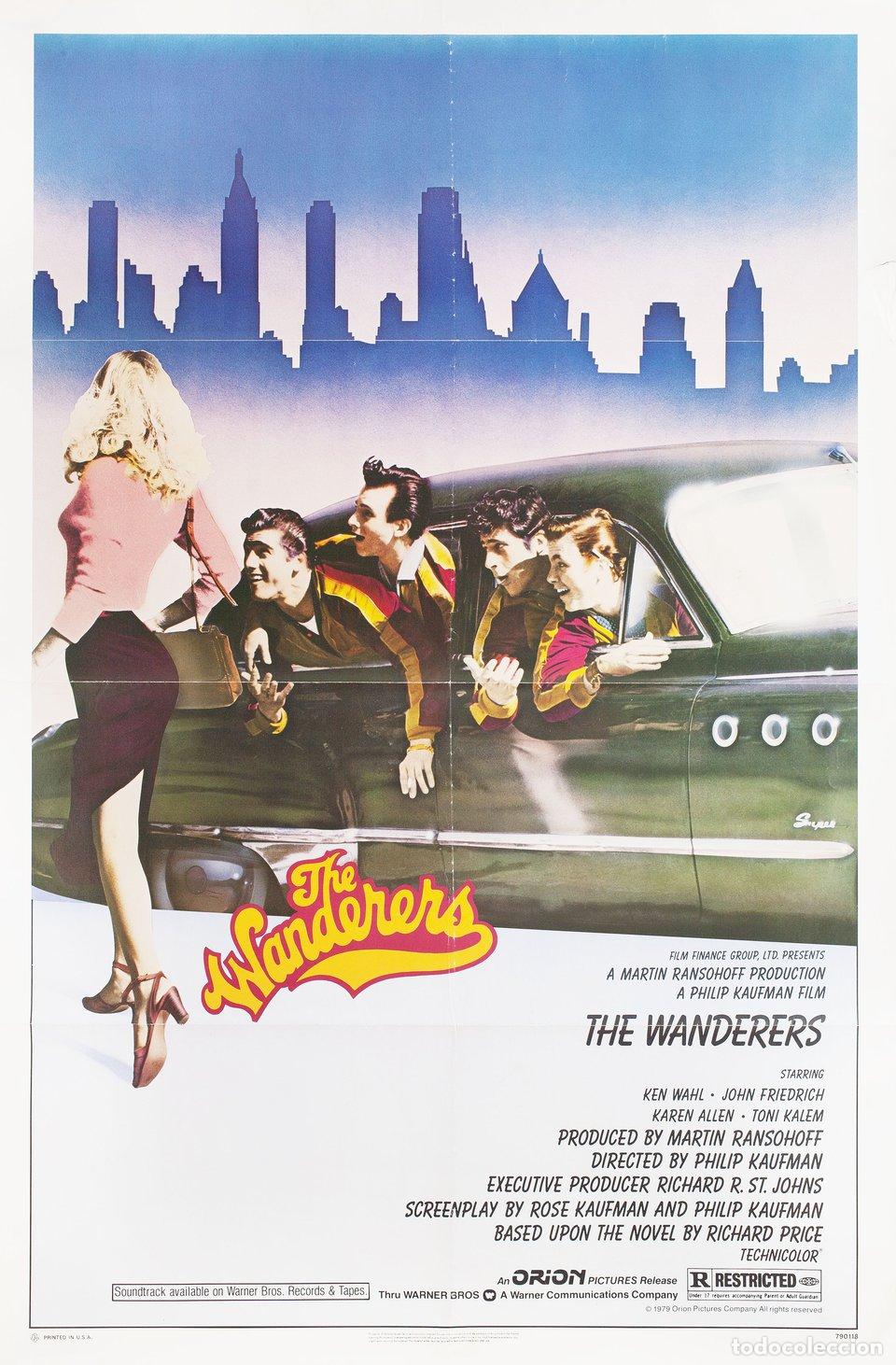 Cine: POSTER THE WANDERERS LAS PANDILLAS DE BRONX