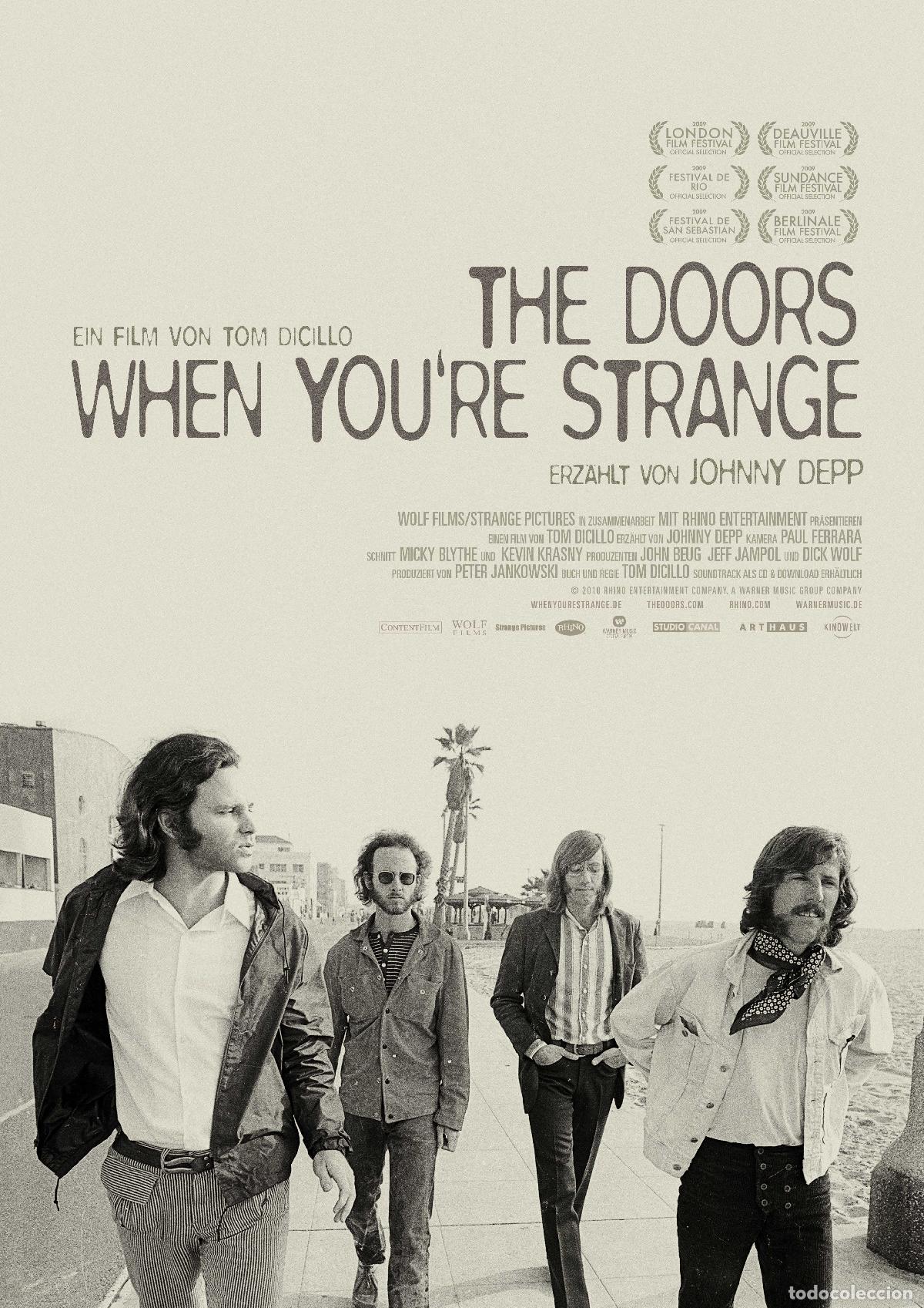 Cine: POSTER WHEN YOU ARE STRANGE - Foto 1