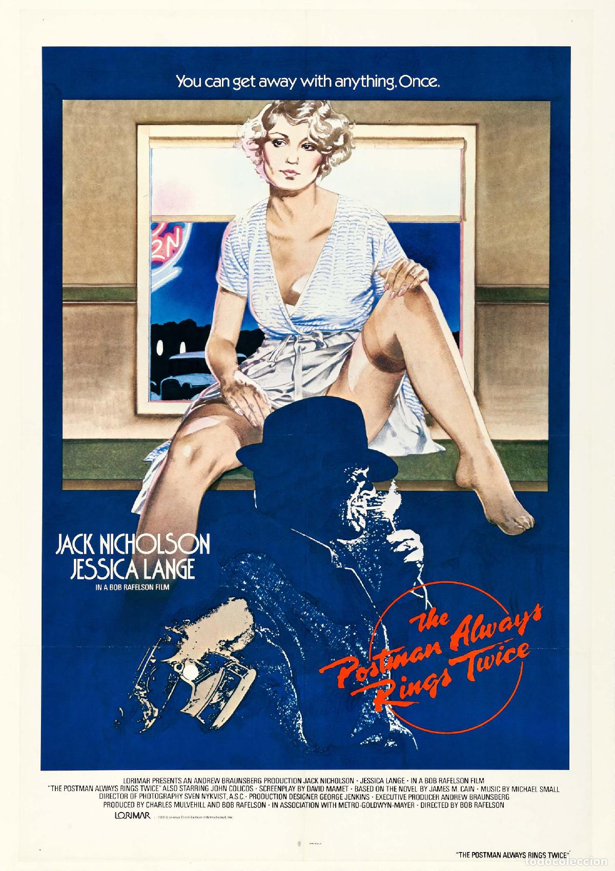 Cine: POSTER EL CARTERO SIEMPRE LLAMA DOS VECES - Foto 1