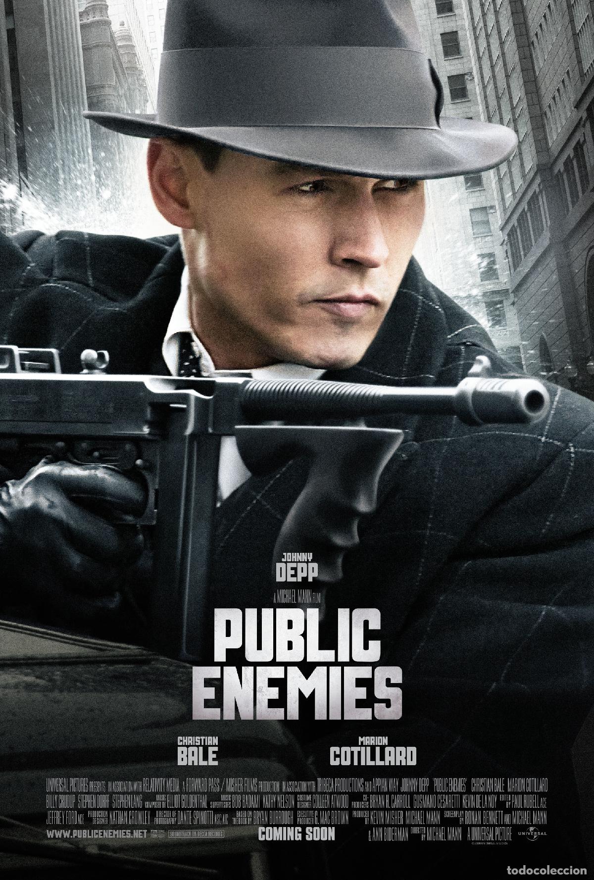Cine: POSTER ENEMIGOS PUBLICOS - Foto 1