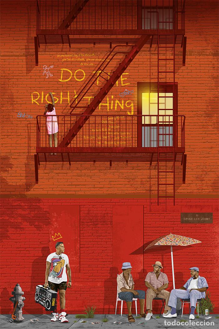 Cine: POSTER DO THE RIGHT THING HAZ LO QUE DEBAS
