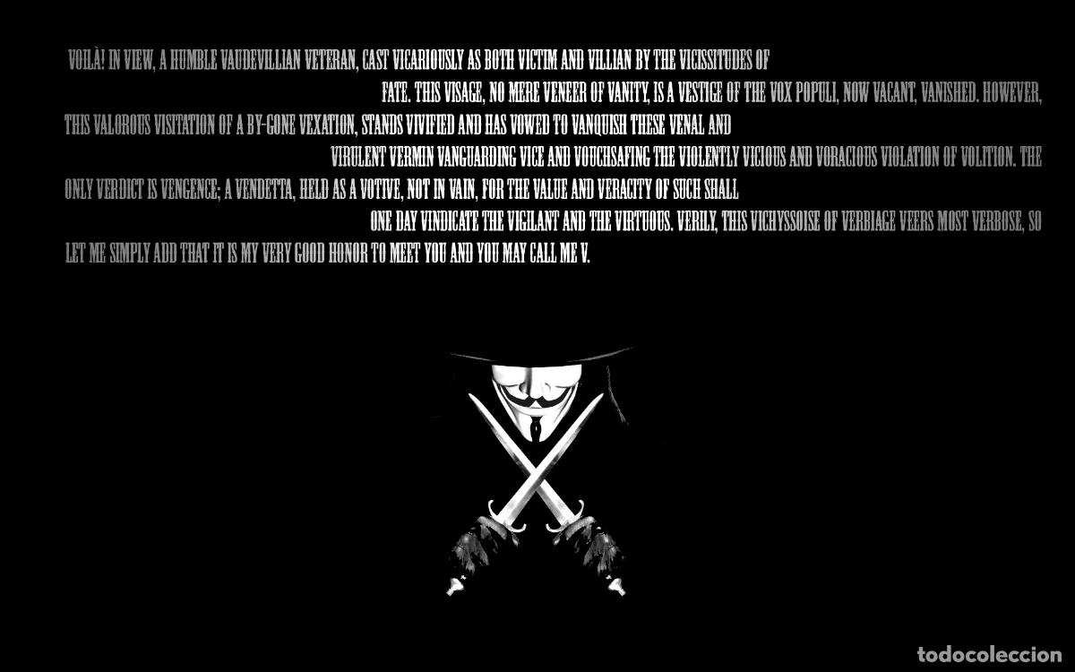 Cine: POSTER V DE VENDETTA - Foto 1