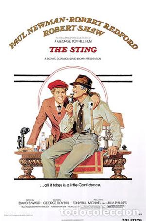 Cine: POSTER EL GOLPE THE STING - Foto 1