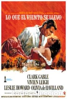 Cine: POSTER LO QUE EL VIENTO SE LLEVO - Foto 1