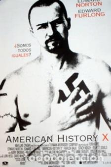 Cine: POSTER AMERICAN HISTORY X