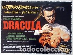 Cine: POSTER DRACULA CHRISTOPHER LEE - Foto 1