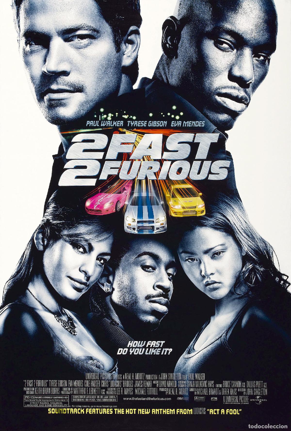 Cine: POSTER FAST AND FURIOUS 2 - Foto 1