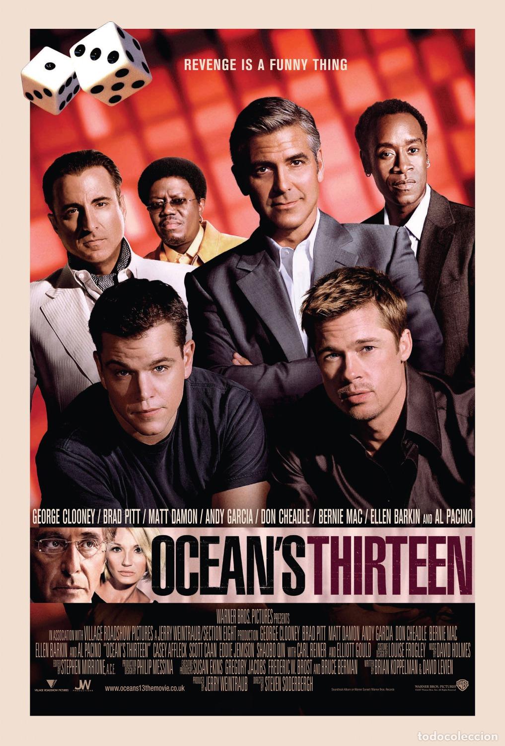 Cine: POSTER OCEANS THRITEEN - Foto 1